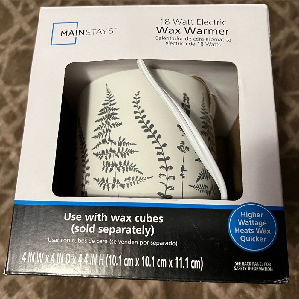 Electric Wax Warmer - 18 w - New